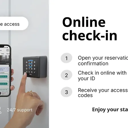 Lejlighedshotel Limehome Wallstrasse - Digital Access